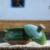Thumbnail 4: Traditional Gilan Clay Pot "Gamaj" – Authentic Jar-Shaped Pot for Rice and Stews