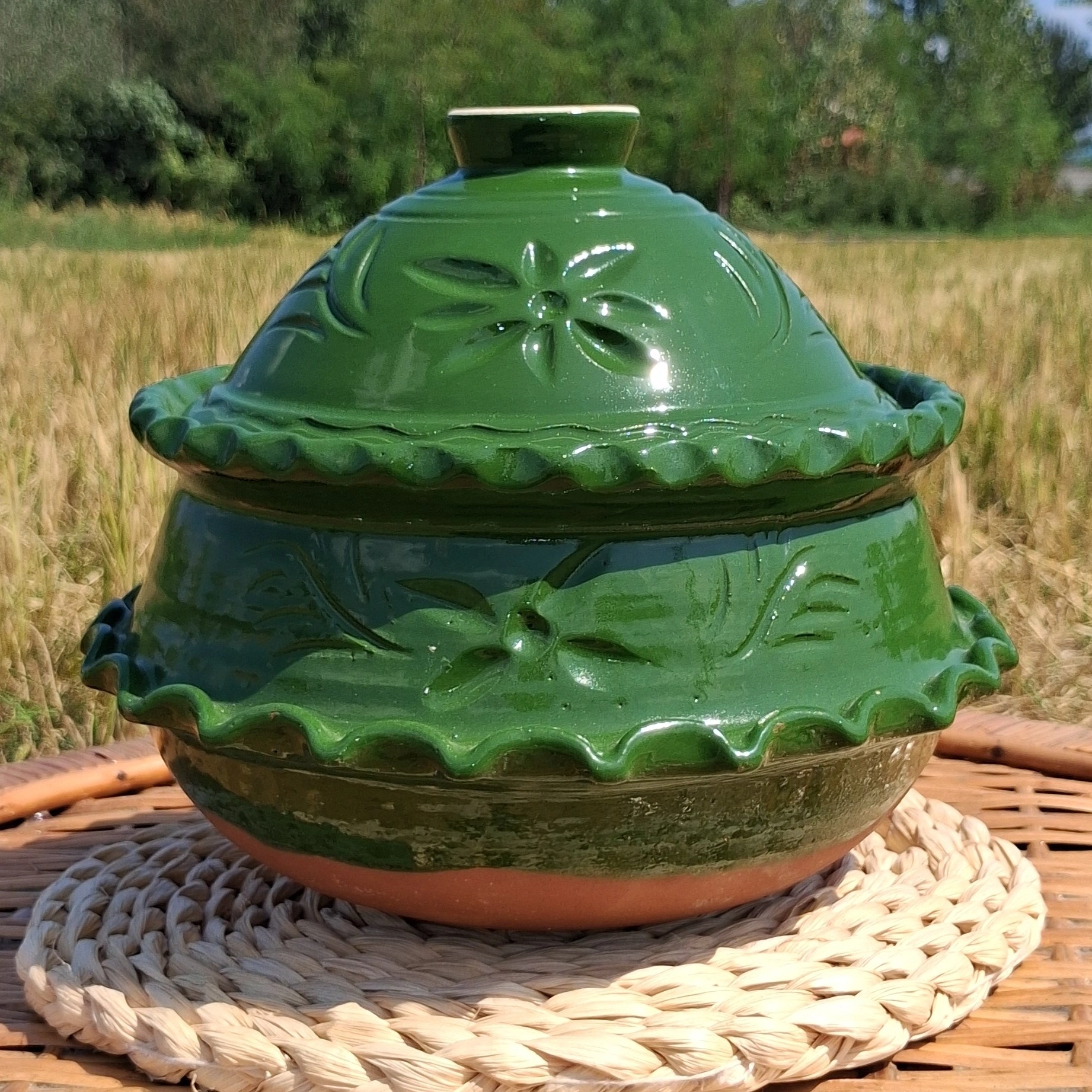 Traditional Gilan Clay Pot – Traditional Jar-Shaped Pan for Rice and Stews