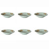 Vintage Red Rose Porcelain Bowl – Classic & Traditional Style (Set of 6)
