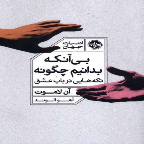 Without Knowing How Book by Anne Lamott (Farsi)