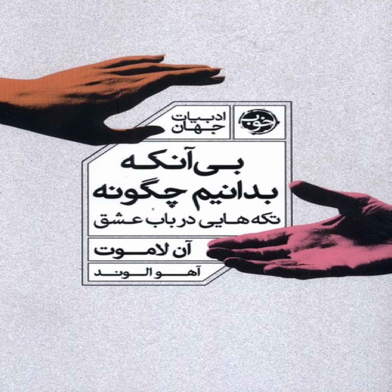 Without Knowing How Book by Anne Lamott (Farsi)