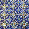 Women's Traditional Scarf – Symmetrical Tile Design, Perfect Accessory for Special Occasion
