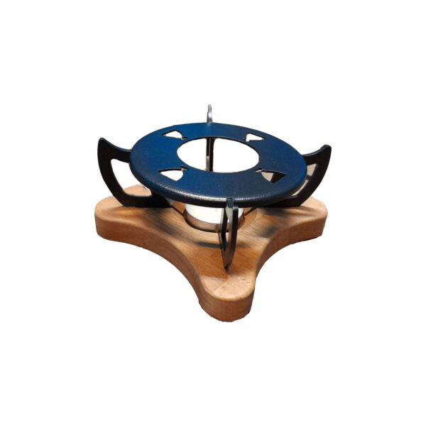 Wood & Metal Teapot Warmer – Stylish and Functional Toranji Model (3)