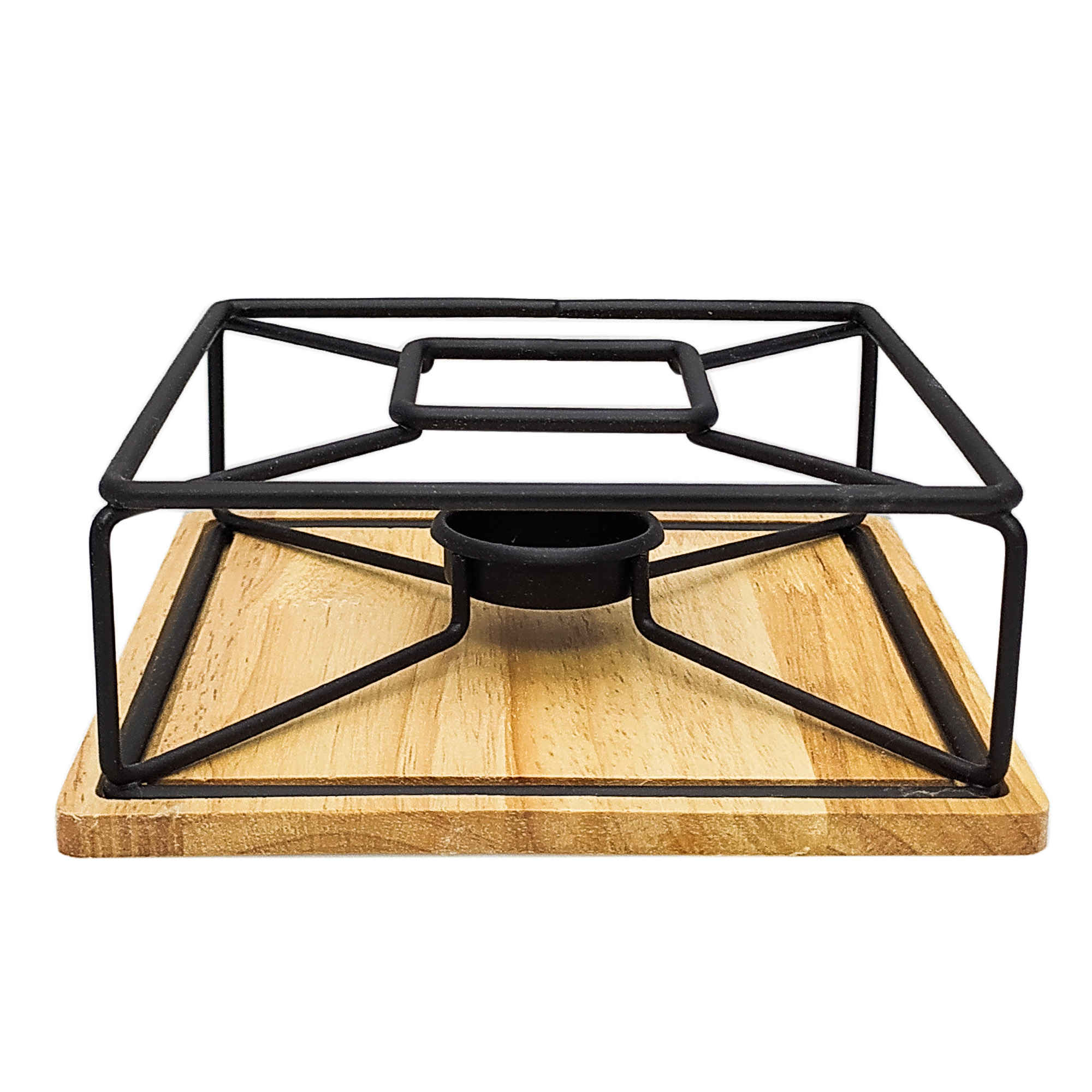 Main image of Wood & Stainless Steel Teapot Warmer – Maintains the Perfect Temperature for Tea and Coffee