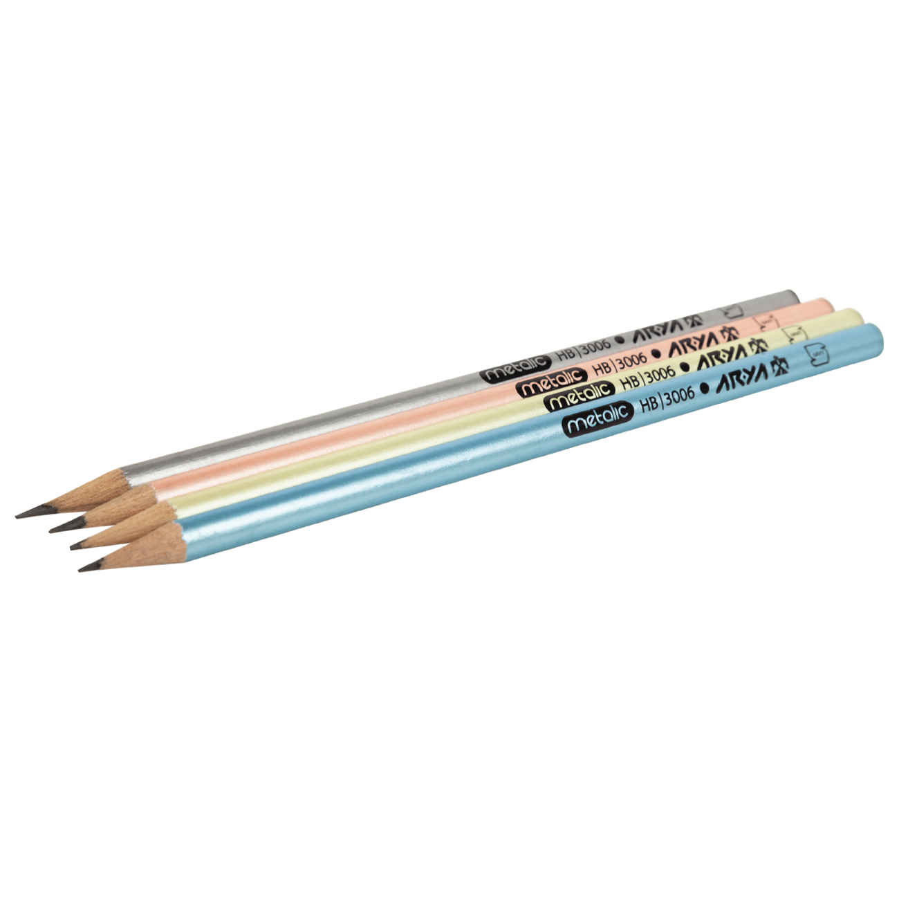 Write Your Future with Aria Metallic Pencils – 4 Piece Set