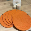 Thumbnail 5: 13-Piece Cotton Cord Placemats with Coasters & Bread Basket – Perfect for Plates, Drinks & Bread