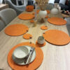 Thumbnail 9: 13-Piece Cotton Cord Placemats with Coasters & Bread Basket – Perfect for Plates, Drinks & Bread