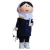 Thumbnail 2: Handcrafted Rag Doll – Female Nurse in with Modest Attire | Medical-Themed for Gifting, Decor & Appreciation Events