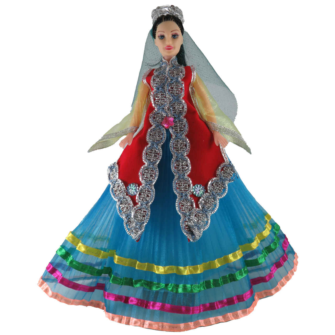 Main image of Traditional Persian Figurine Doll – Bride with Regional Attire | Nowruz, Yalda & Cultural Celebrations