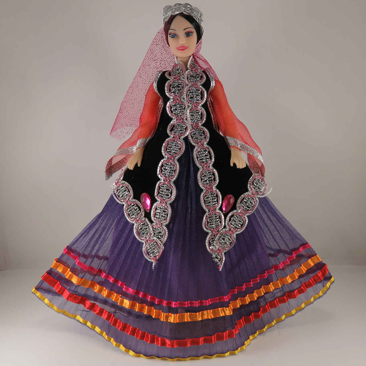 Traditional Persian Figurine Doll – Bride with Regional Attire | Nowruz, Yalda & Cultural Celebrations