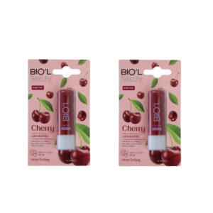 BIO’L Halal Lip Balm – Cherry, Deep Moisture & Smooth Protection (x2)