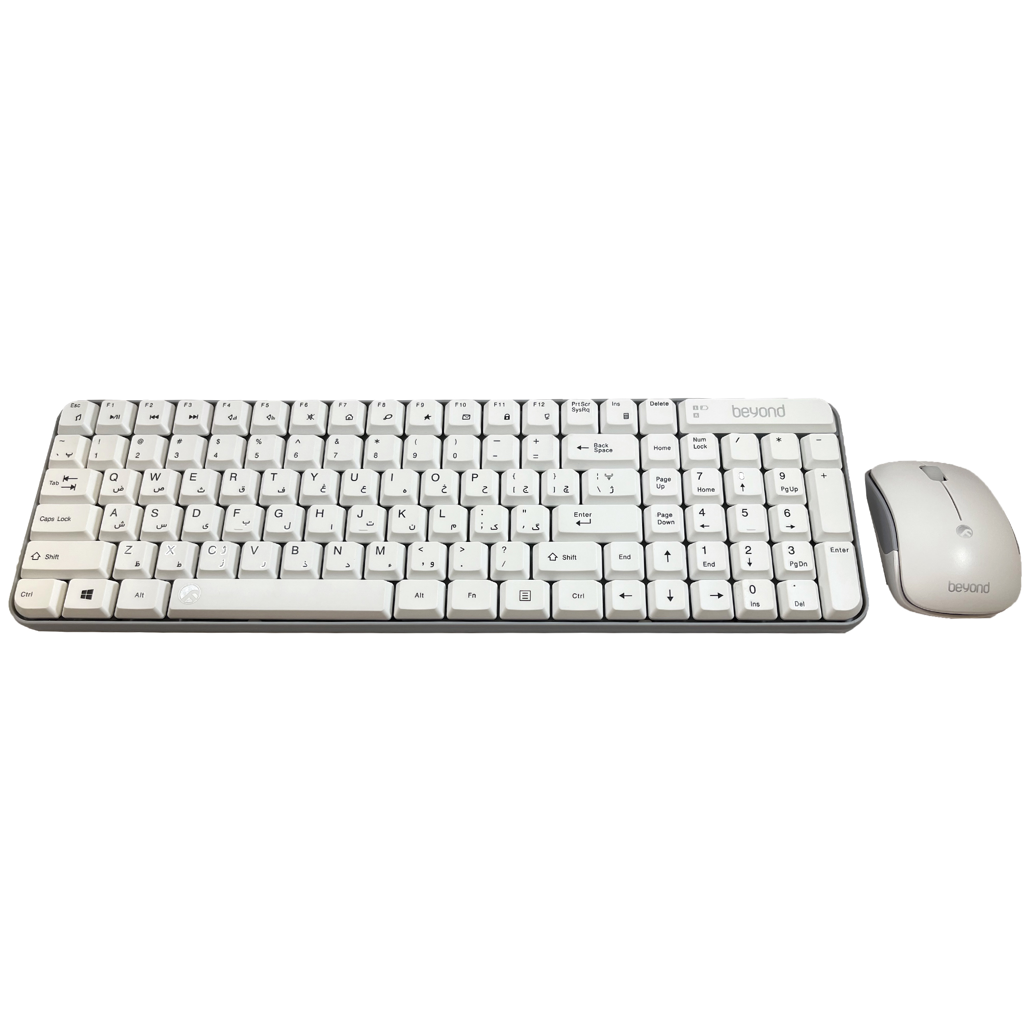 Main image of Beyond Wireless Keyboard and Mouse Set with Persian Keycaps BMK-2261RF