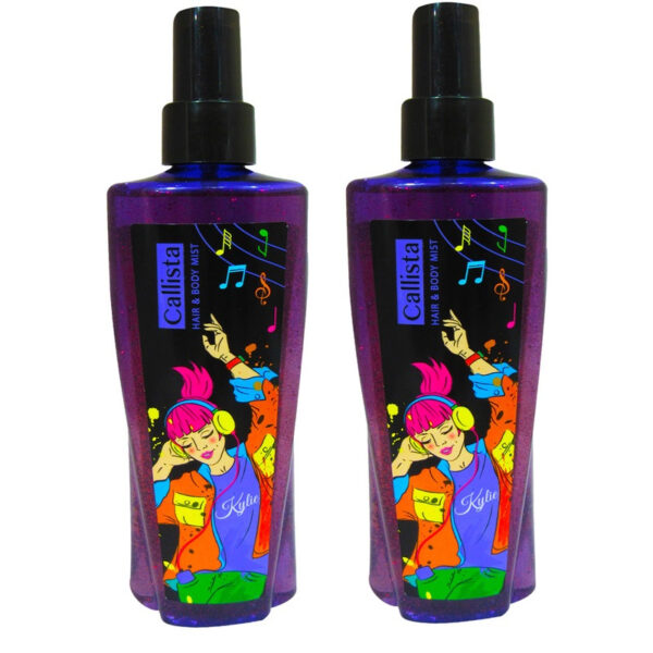 Calista Women’s Body Splash – Kylie, Refreshing & Long-Lasting,200ml (2x) (2)