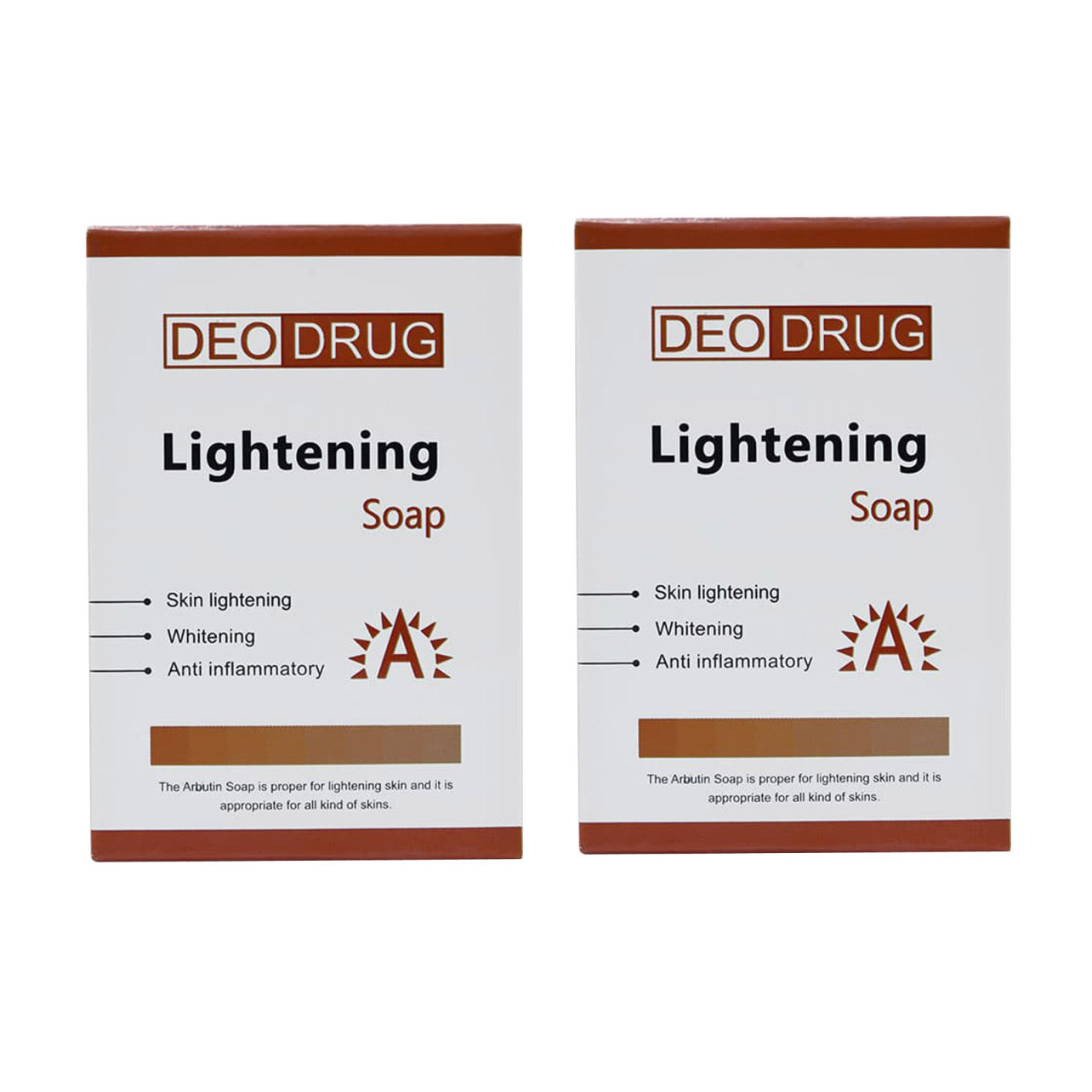 Main image of Deo Drag Lightning Soap LI-537 – Anti-Spot & Lightening for Face & Body, 90g (x2)