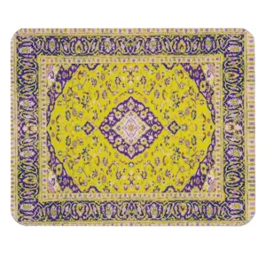 Desk Mouse Pad Inspired by Persian Rug Motifs – Elegant, Non-Slip, Comfortable