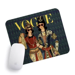 Desk Mouse Pad Persian Qajar Pattern – Smooth Glide, Anti-Fade, Ultra-Thin