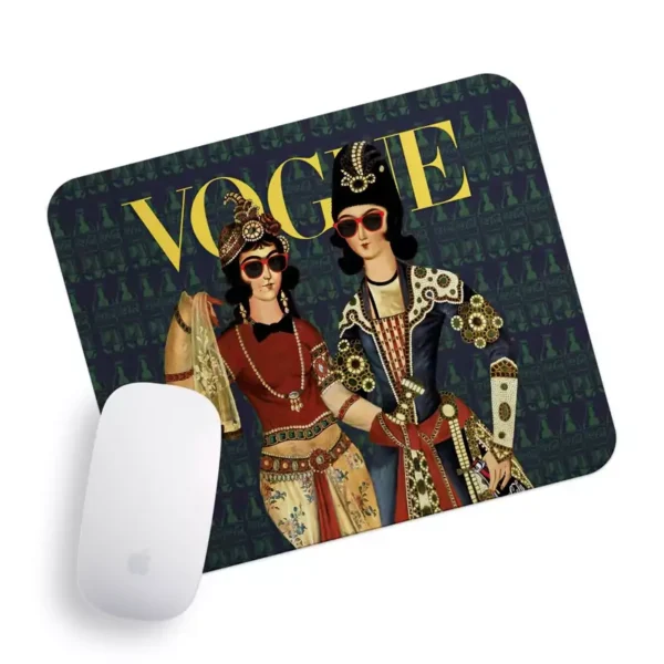 Desk Mouse Pad Persian Qajar Pattern – Smooth Glide, Anti-Fade, Ultra-Thin