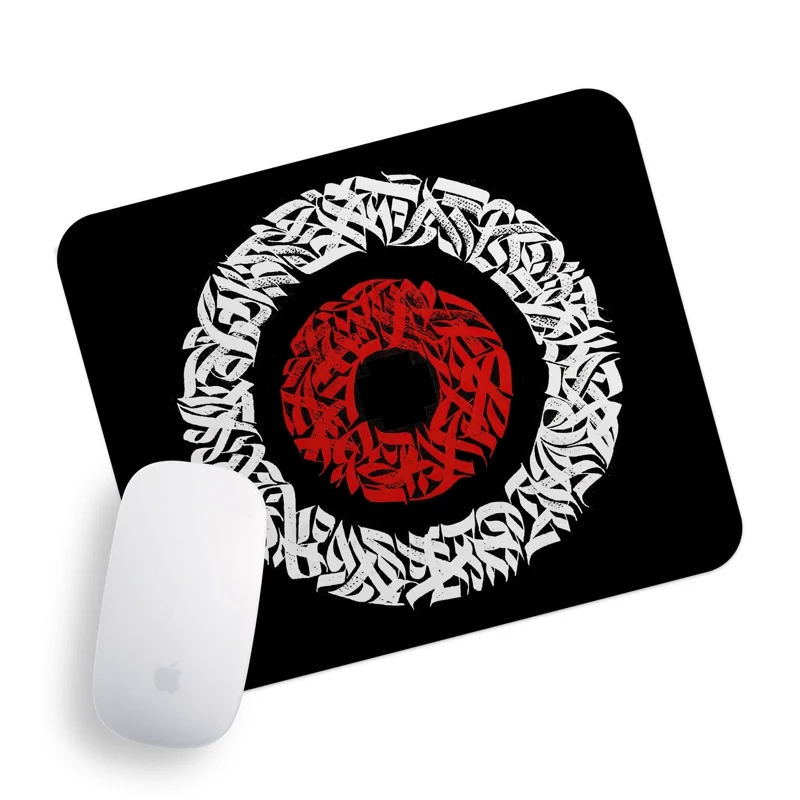 Main image of Desk Mouse Pad with Elegant Persian Calligraphy Design – Lightweight, Durable, Smooth Glide, Multiple Colors