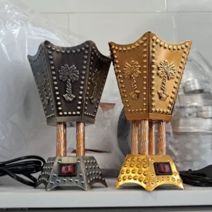 Electric Bakhoor and Esfand Burner – Palm Tree Pattern