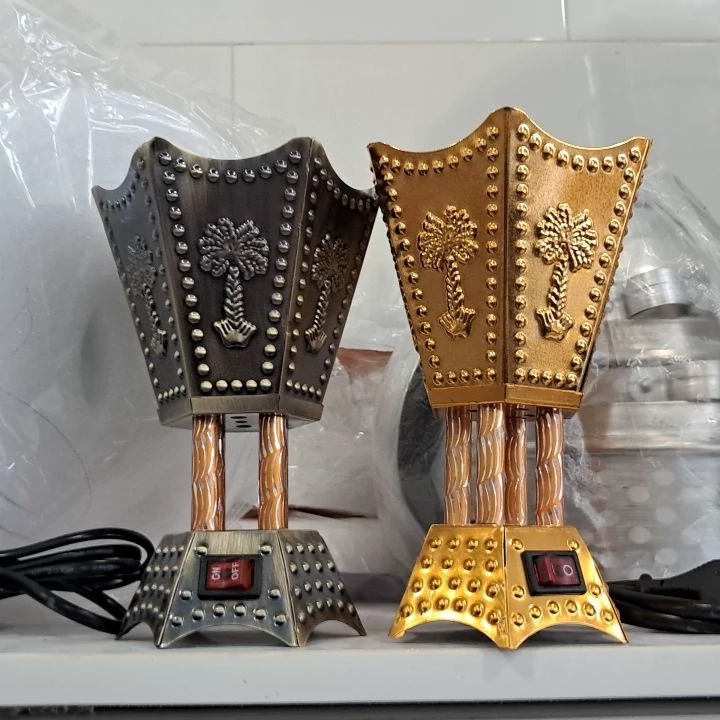 Main image of Electric Bakhoor and Esfand Burner – Palm Tree Pattern