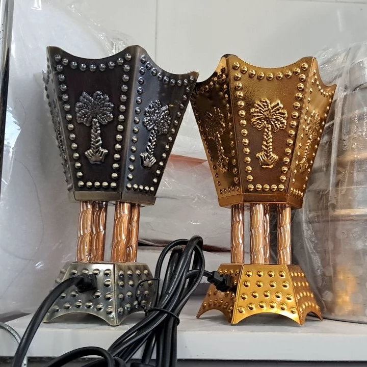 Electric Bakhoor and Esfand Burner – Palm Tree Pattern