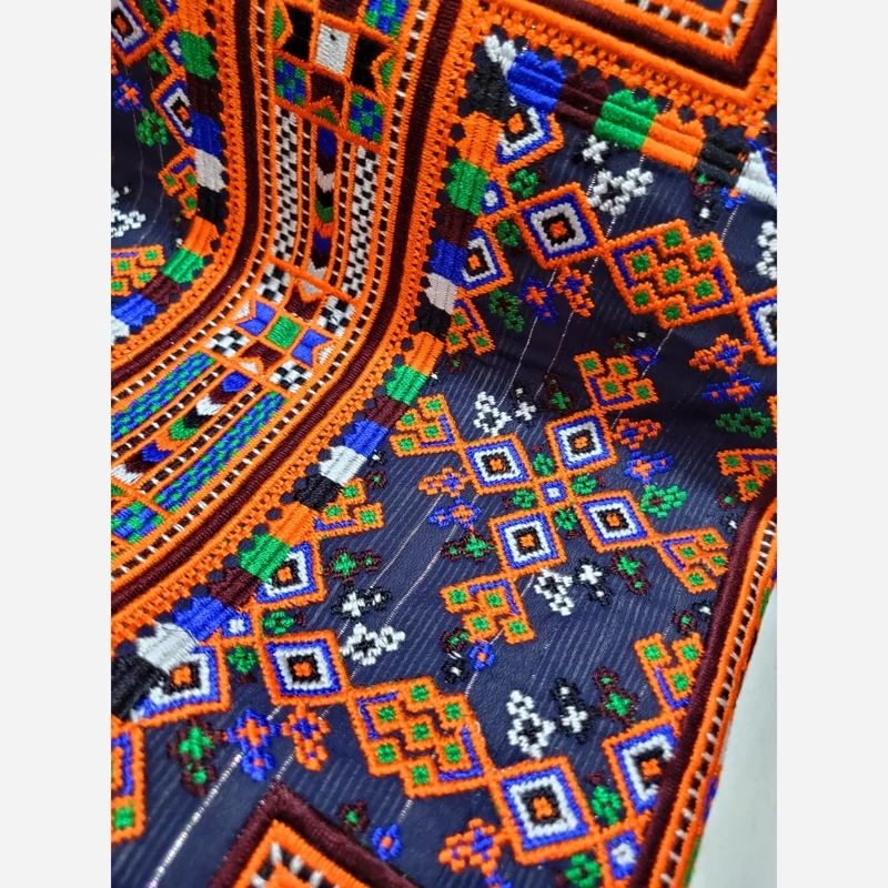 Elegant Traditional Persian Baluchi Dress – Machine Stitched with Intricate Embroidery Design