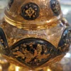 Thumbnail 3: Hand-Engraved Copper Sugar Bowl – Traditional Persian Design