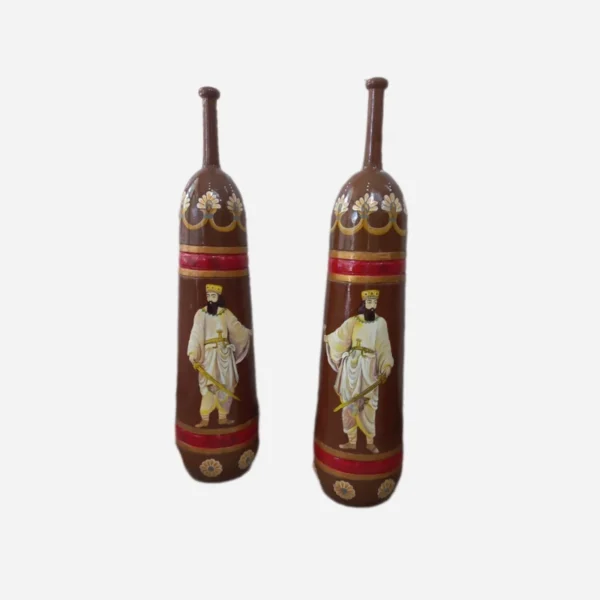 Hand-Painted Persian Meel Club Set – Cyrus the Great Pattern, 9kg Each