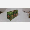Thumbnail 4: Handcrafted Wooden Jewelry Gift Box – Mineral-Painted, Velvet Lined, Persian-Inspired Pattern