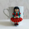 Handcrafted Yalda Night Ceramic Mug with Polymer Clay Art – A Cozy Choice for Hot and Cold Drinks (1)
