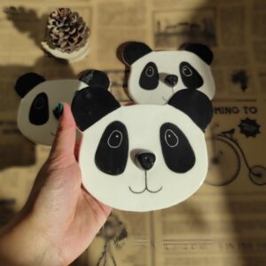 Handmade Ceramic Panda Incense Holder – Cute Decor for Kids’ Room & Nursery