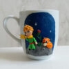 Thumbnail 2: Handmade Little Prince Ceramic Mug – Ideal for Tea, Coffee & Cold Drinks