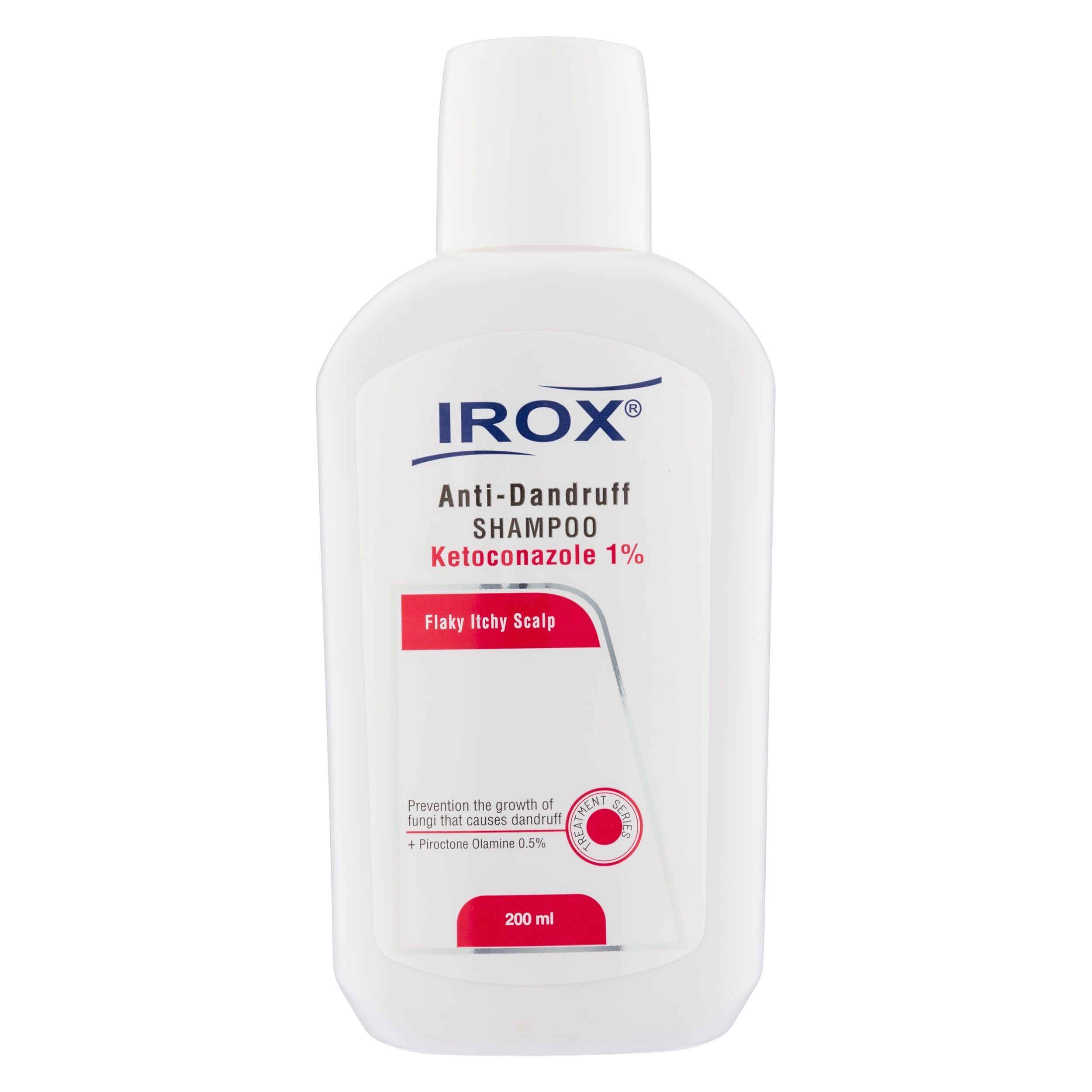 Main image of Irox 1% Ketoconazole Anti-Dandruff Shampoo – Suitable for All Hair Types, 200 ml