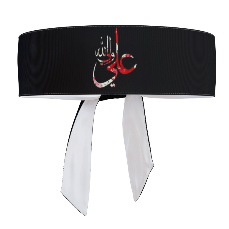 Main image of Islamic Shia Headband with “Ali Wali Allah” – Suitable for Devotional Rituals (10x)