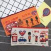 Thumbnail 5: London Design Canvas Pencil Case – Chic, Functional, and High-Quality, Designs for Students