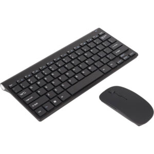 Mini Wireless Keyboard KB_201 with Mouse – Compact and Ergonomic Design, USB Connectivity