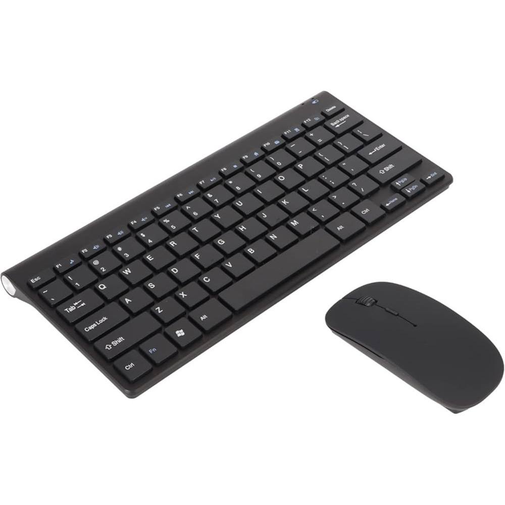 Main image of Mini Wireless Keyboard KB_201 with Mouse – Compact and Ergonomic Design, USB Connectivity
