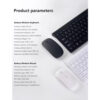Thumbnail 5: Mini Wireless Keyboard KB_201 with Mouse – Compact and Ergonomic Design, USB Connectivity