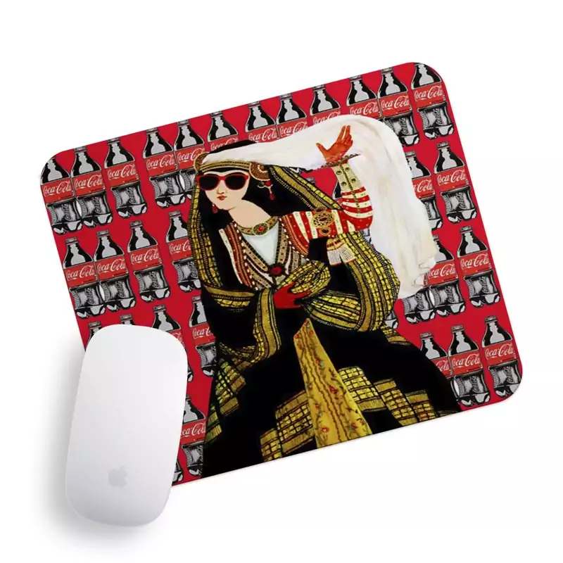 Main image of Mouse Pad with Vintage Qajari Girl Design – Durable, Thin and Comfortable for Daily Use