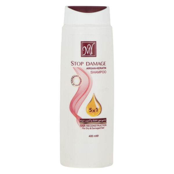 My Stop Damage Shampoo for Colored & Damaged Hair – 400 ml (x2) (5)
