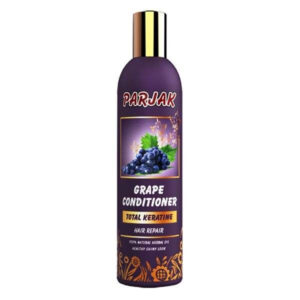 Parjak Grape Hair Conditioner – Strengthen & Nourish, 280 ml (x4)