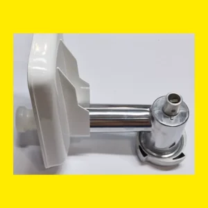 Pars Khazar MG-1200 Original Meat Grinder 7-Piece Set – Includes Screw Cap, Pusher & Neck Tube and Bowl, Auger, Blade, Plate,