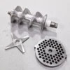 Pars Khazar MG-1400 Original Replacement Set – Includes Auger, Cutting Blade & Grinding Plate (2)