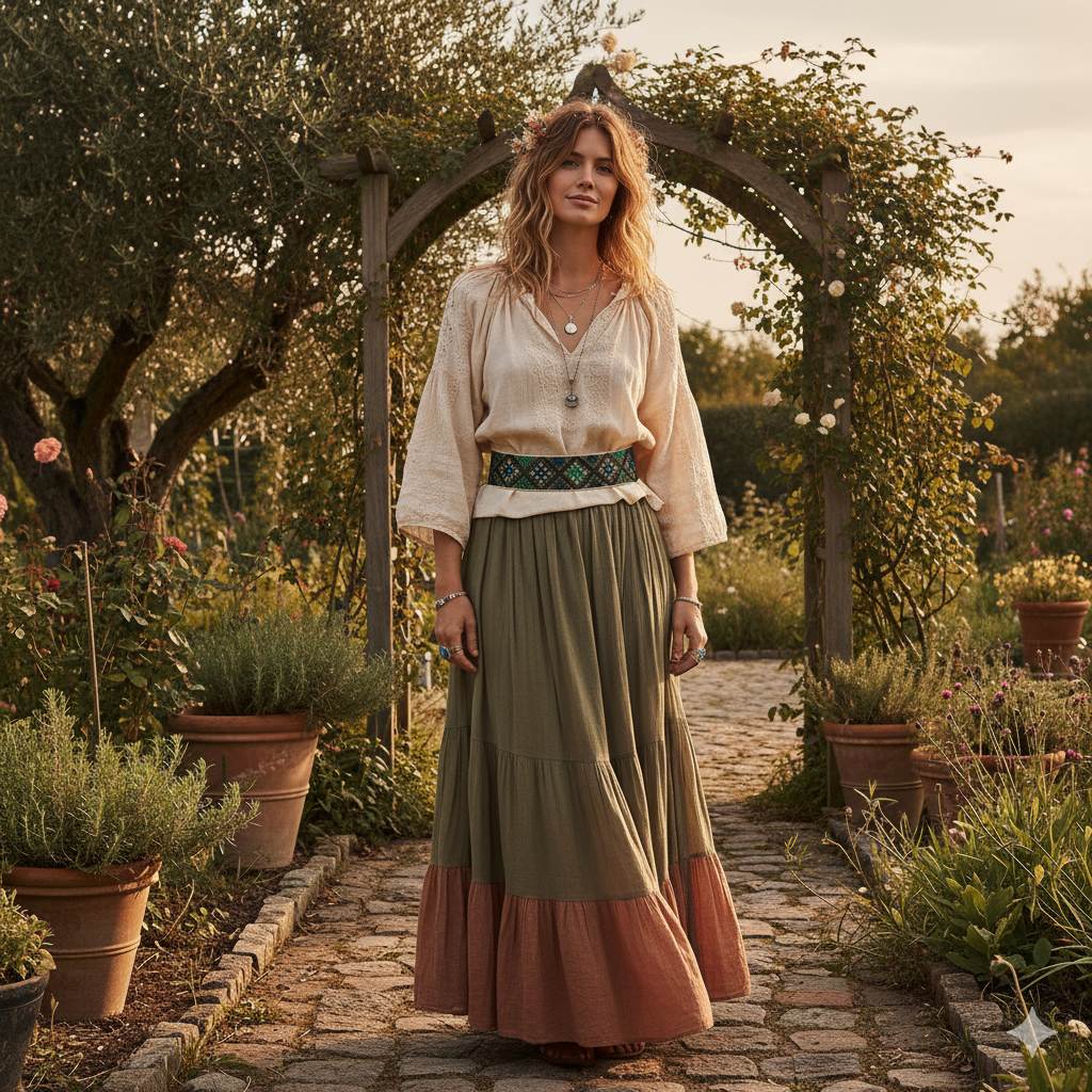 Main image of Persian Balochi Artisan Silk-Embroidered Belt – A Timeless Masterpiece of Traditional Craft and Elegant Luxury