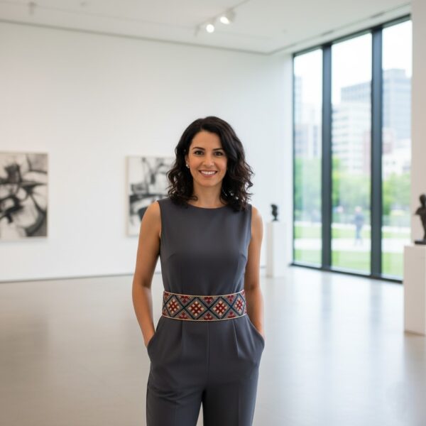 Persian Balochi Handcrafted Silk-Embroidered Belt – A Heritage of Luxury and Fine Art (00)