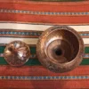 Thumbnail 3: Persian Copper Candy Bowl with Stand – Hand-Engraved