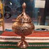 Thumbnail 5: Persian Copper Candy Bowl with Stand – Hand-Engraved