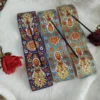 Thumbnail 5: Persian Handcrafted & Hand-Painted Pottery Incense Holder – Wave Design