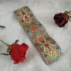Thumbnail 6: Persian Handcrafted & Hand-Painted Pottery Incense Holder – Wave Design