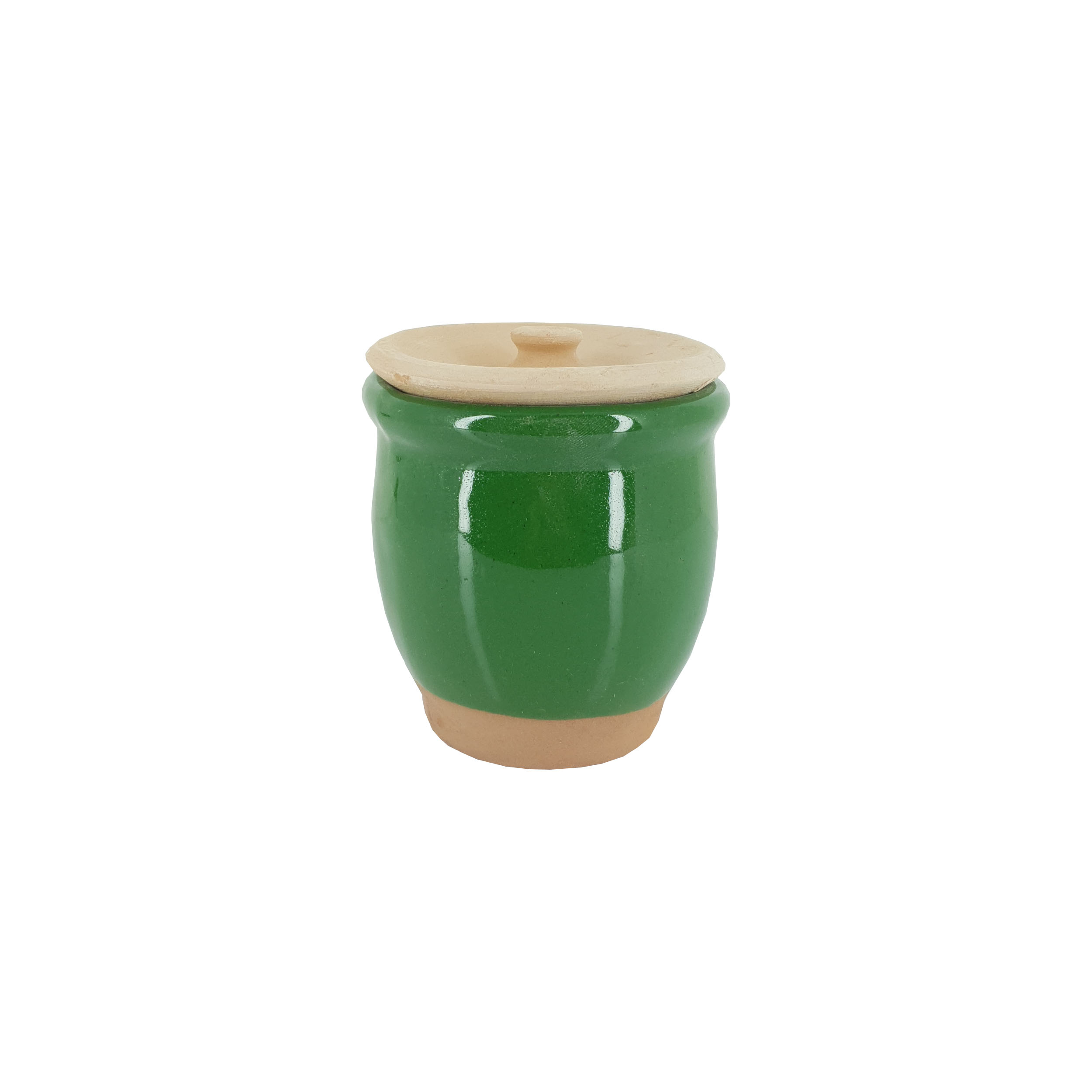 Persian Pottery Spice & Condiment Jar Set – Dizi Cooking Pot Shape, 6-Piece